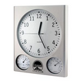 Weather Station Wall Clock